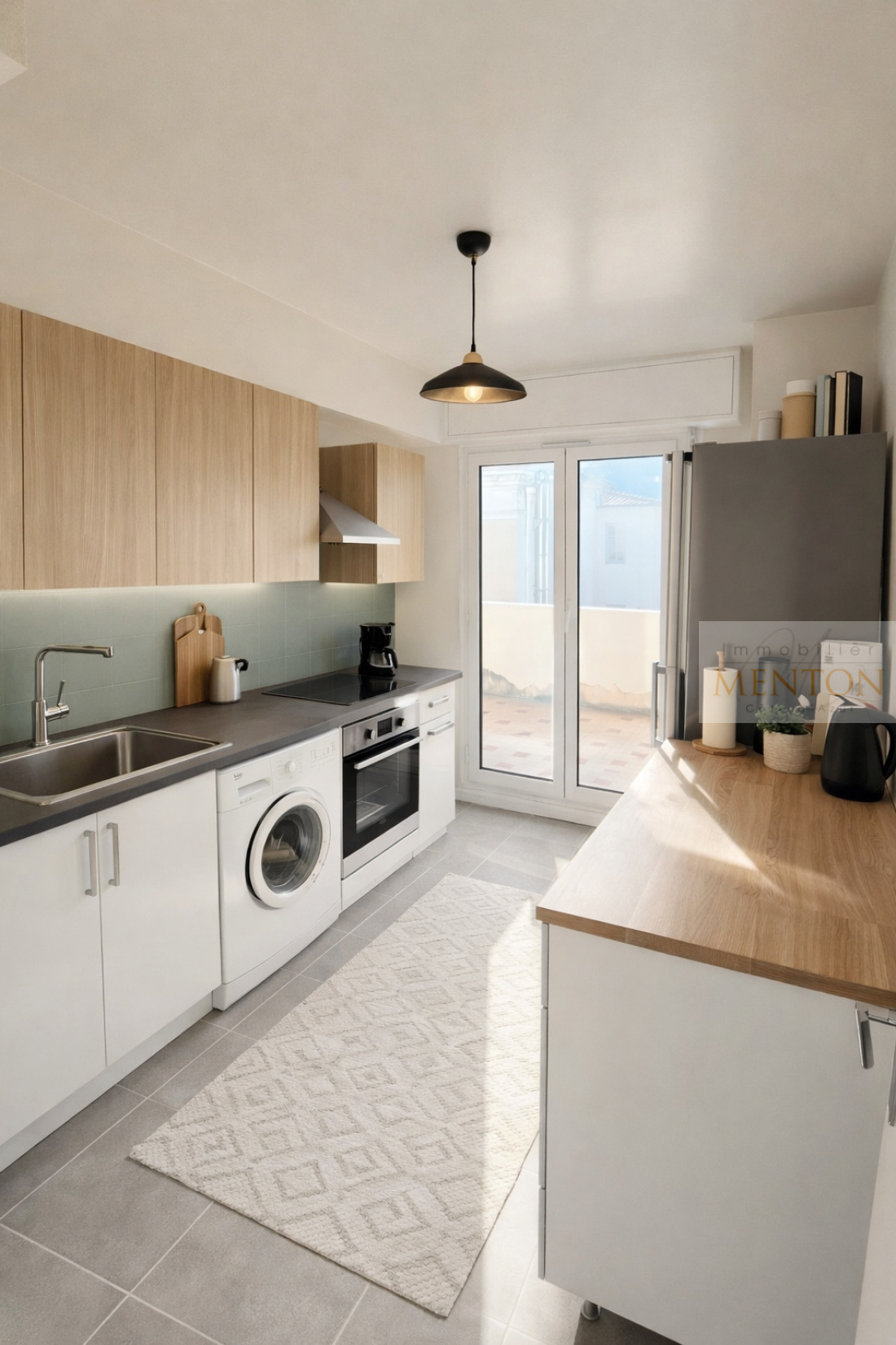 vue de la cuisine optimisée en déco