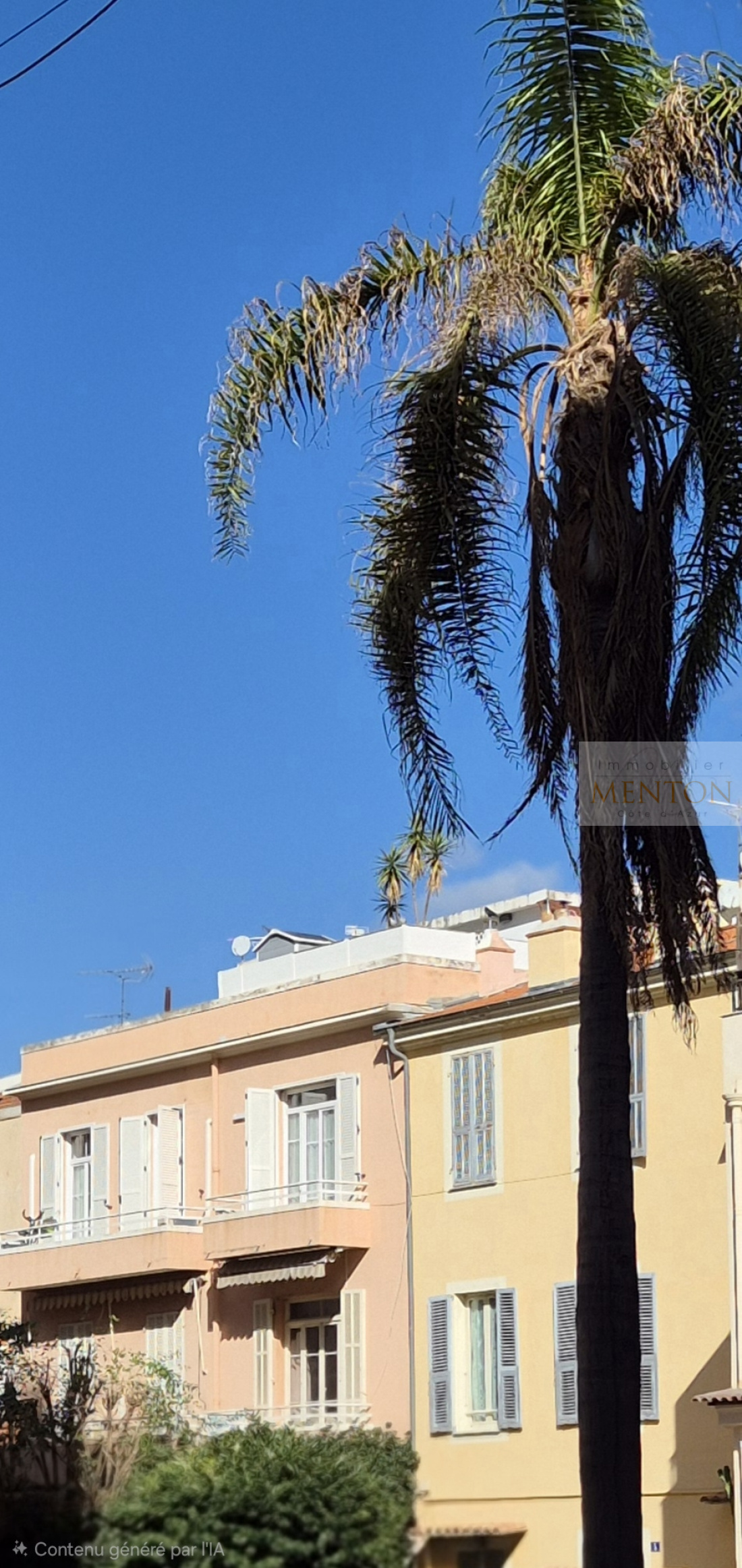 dans une belle maison mentonnaise